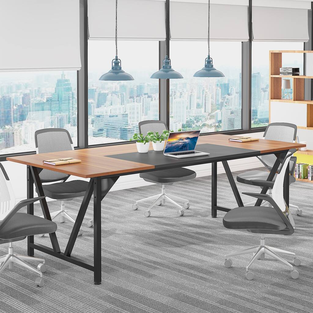 Modern 6FT Conference Table, Meeting Table, Meeting Desk - Overstock ...