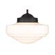 Option Matte Black / Vintage Milk Glass