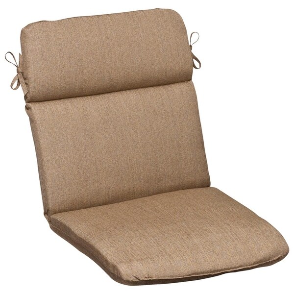 Outdoor Patio Furniture High Back Chair Cushion - Textured ...