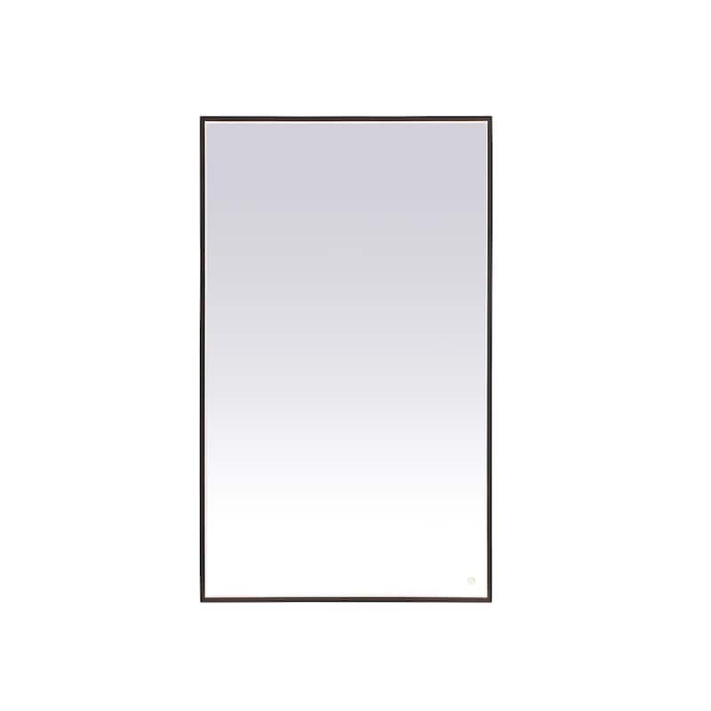 Indigo Home 36x60 inch LED mirror with adjustable color temperature