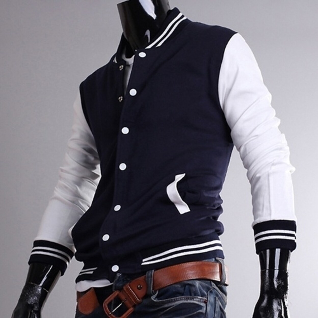 Shop Fashion Classic Unisex Mens Slim Fit College Casual Baseball