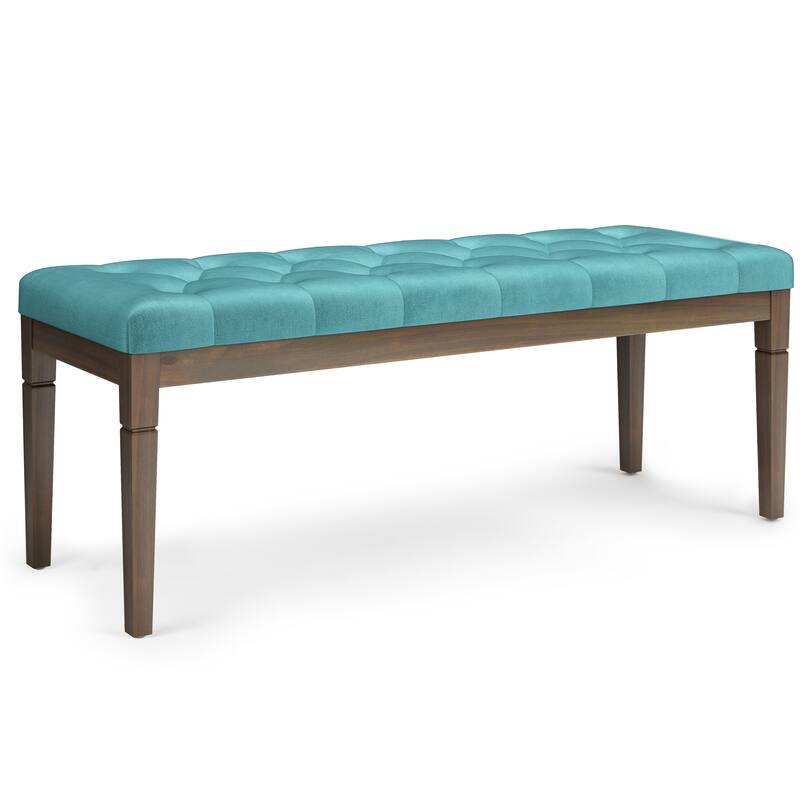 WYNDENHALL Hopewell 48 inch Wide Traditional Rectangle Ottoman Bench