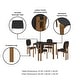 preview thumbnail 17 of 17, Manhattan Comfort Gales 5-Piece Dining Set