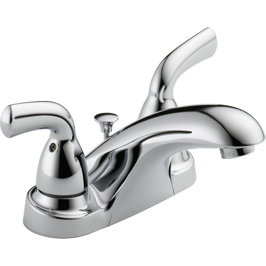 Shop Delta B2510lf Ppu Foundations Double Handle Bathroom Faucet