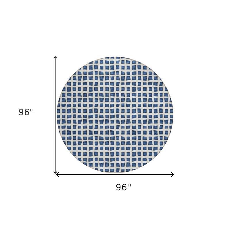 HomeRoots Geometric Transitional Rectangle Outdoor Rug