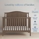 preview thumbnail 7 of 22, Child Craft Hampton Arch Top 4-in-1 Convertible Crib