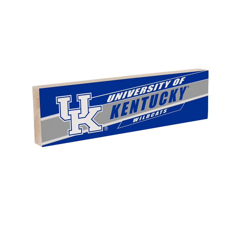 University of Kentucky Wooden Tabletop Mantel Shelf Sign