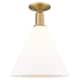 Option Brushed Brass / Matte White
