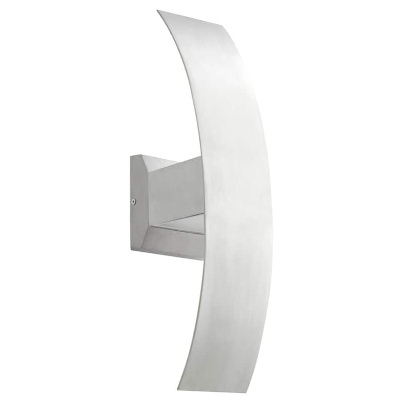 Quorum International Curvo 19" Tall LED Outdoor Wall Sconce