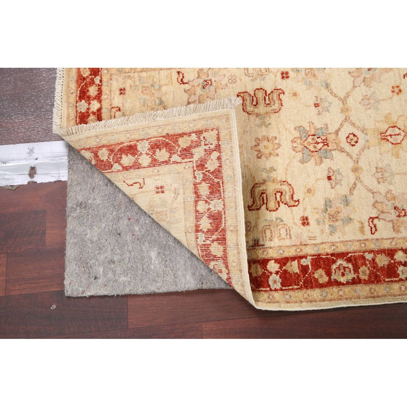 Chobi Peshawar Oriental Runner Rug Wool Handknotted Staircase Carpet