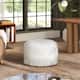 Option Almond White Chenille