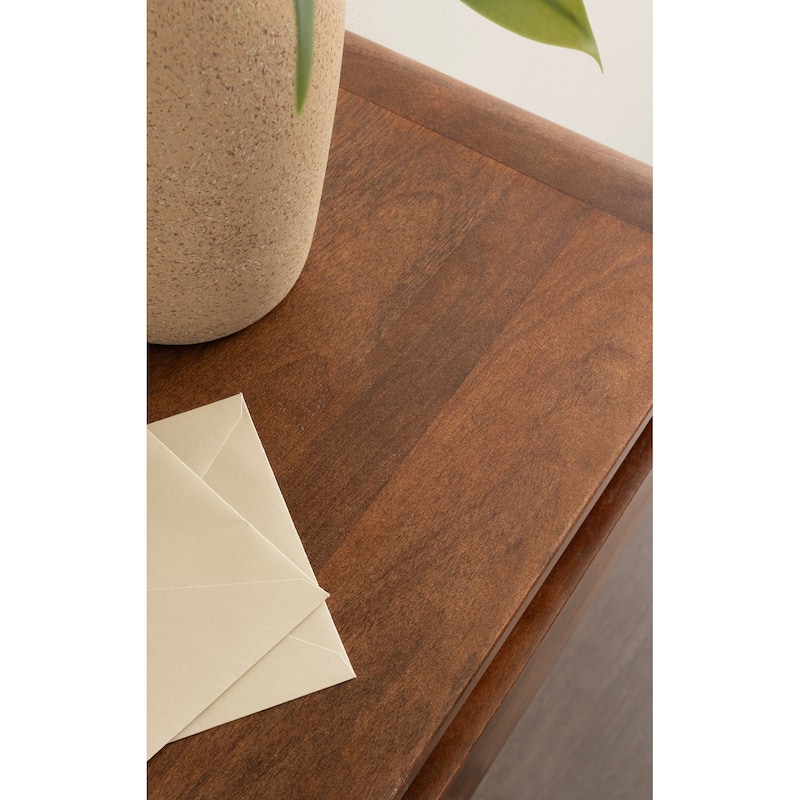 Kate and Laurel Kato Wood Floating Console Table