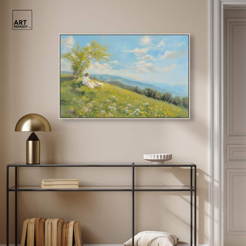 Pastoral Peace I Canvas by Art Remedy