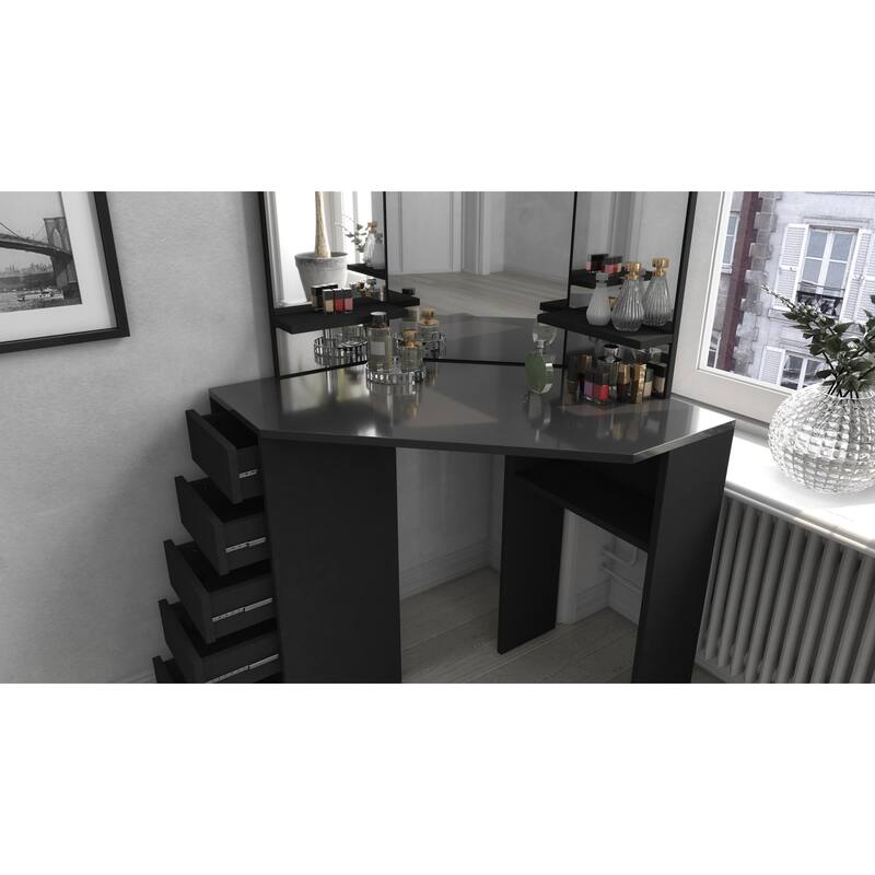 Merci Corner Makeup Vanity