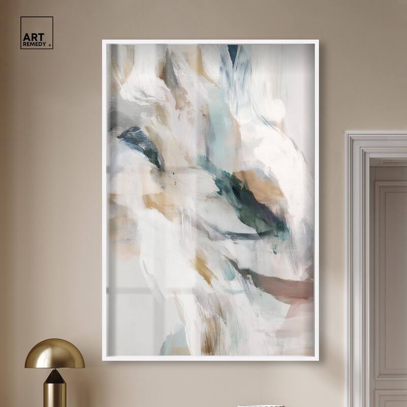 Whispering Colors II Shadowbox by Art Remedy