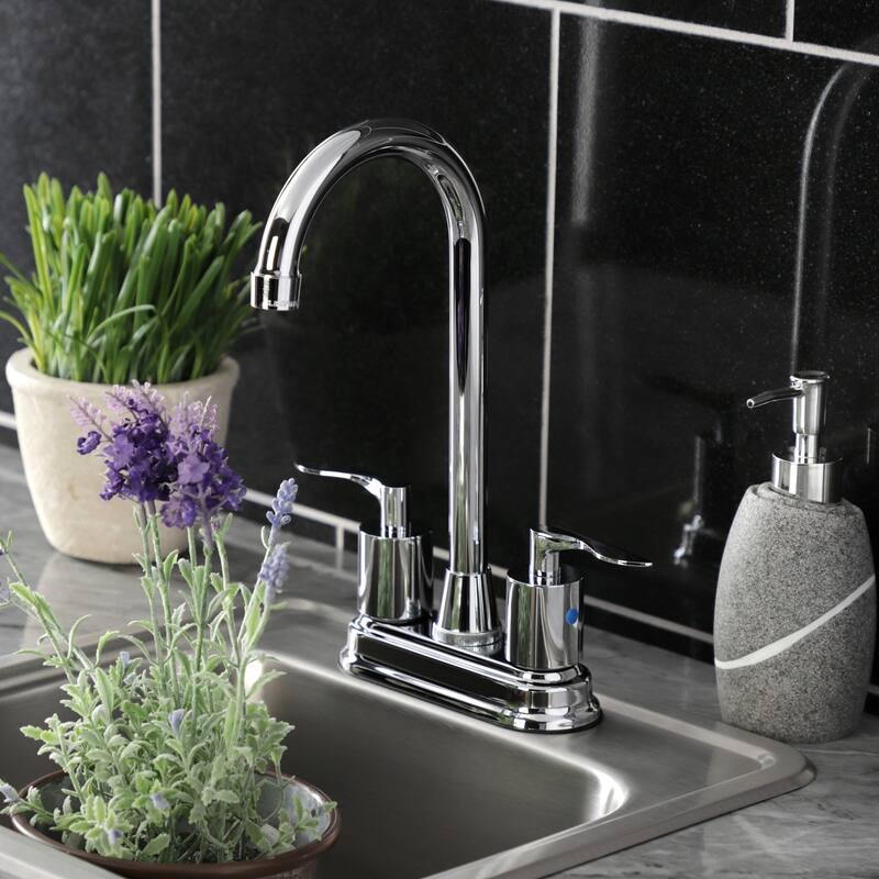 Kingston Brass Serena Centerset 4 in. Centerset Bar Faucet