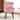 Velvet Tufted Vanity Stool Low Back Makeup Chair - 19" W x 27.5" H
