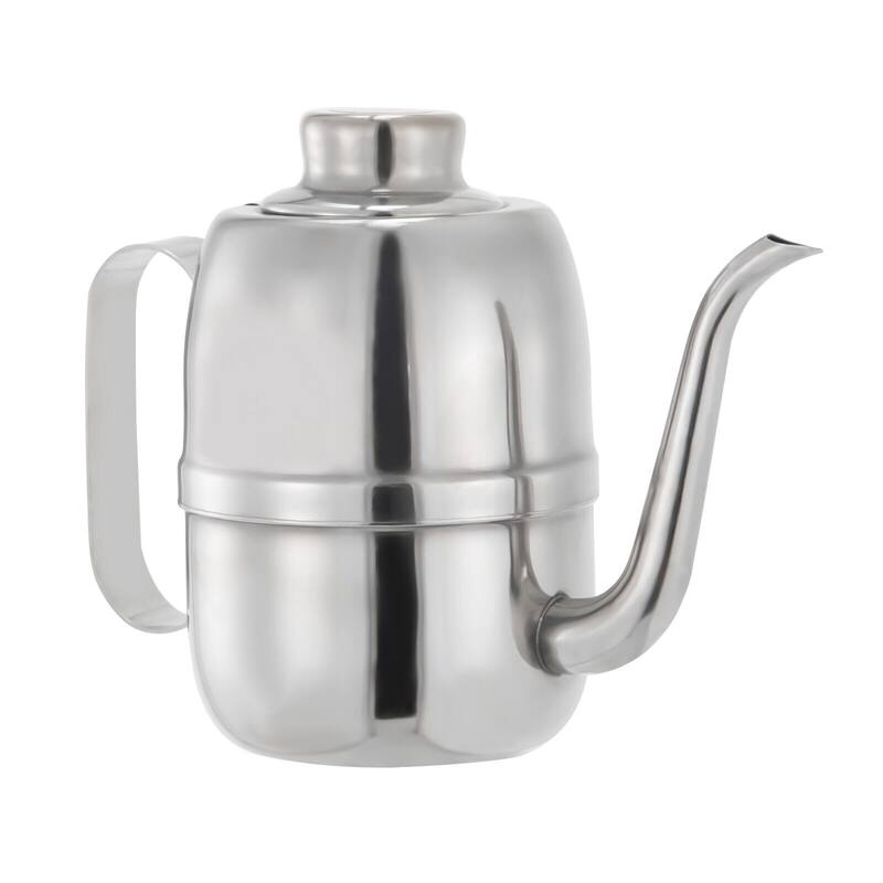 Stainless Steel Olive Oil Dispenser Bottle 350ml - Silver