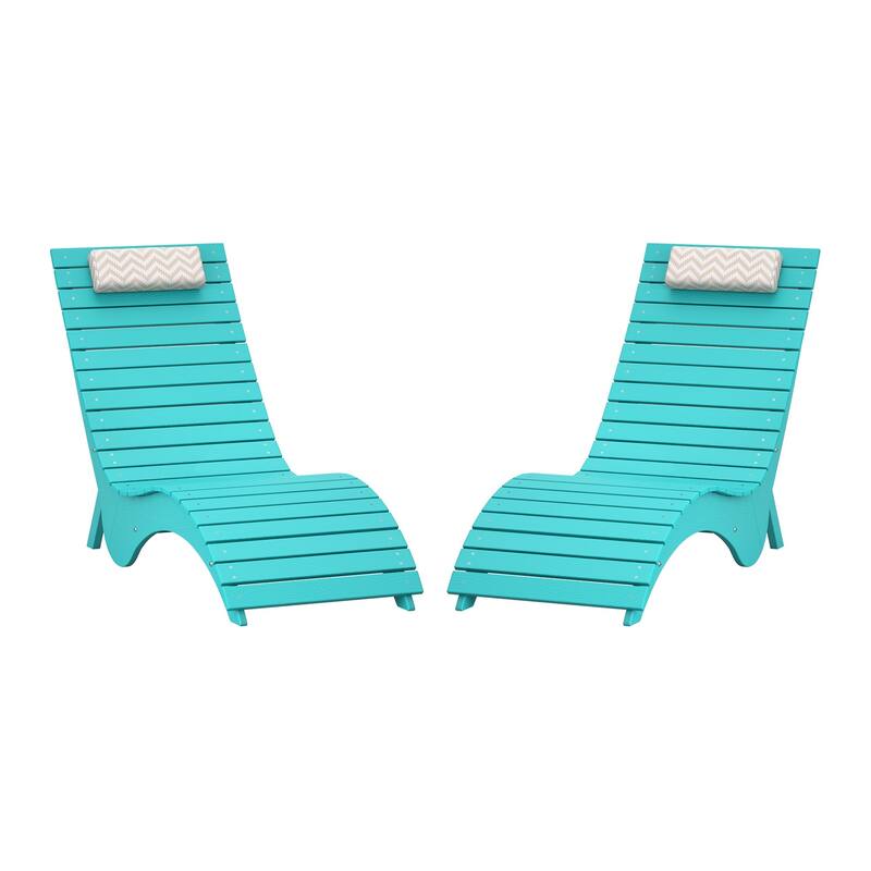 Water-Resistance Pool Lounger for Deck, Pool, or Courtyard