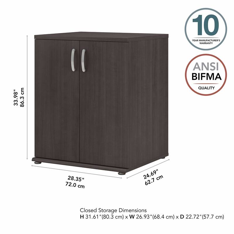 Universal Closet Organizer with Doors by Bush Business Furniture