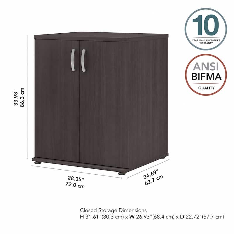 Universal Laundry Storage Cabinet w/ Doors by Bush Business Furniture