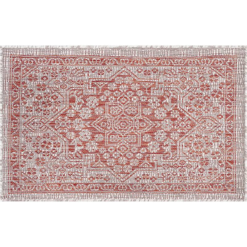 Colonnade Traditional Medallion Indoor/Outdoor Area Rug