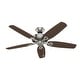 preview thumbnail 2 of 28, Hunter 52" Builder Elite Ceiling Fan w/Pull Chains - Traditional, Casual, Transitional