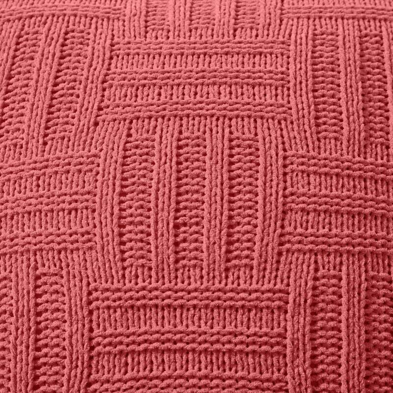 Tommy Bahama Chain Basket Orange Throw Pillow