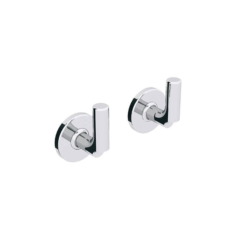 WS Bath Collections Sbeca Robe Hook - Polished Chrome