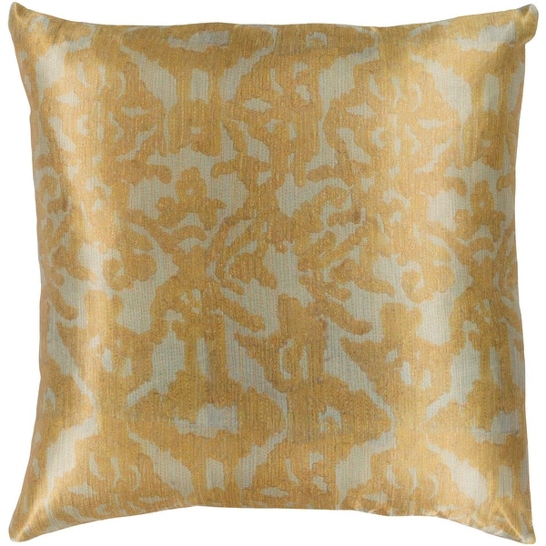 slide 1 of 1, Artistic Weavers Ivona Traditional Mustard Feather Down or Poly Filled Throw Pillow 20-inch