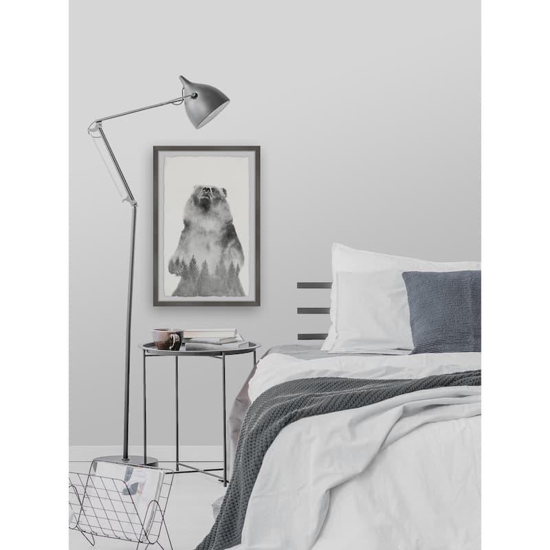 'Mountain Bear' Framed Painting Print