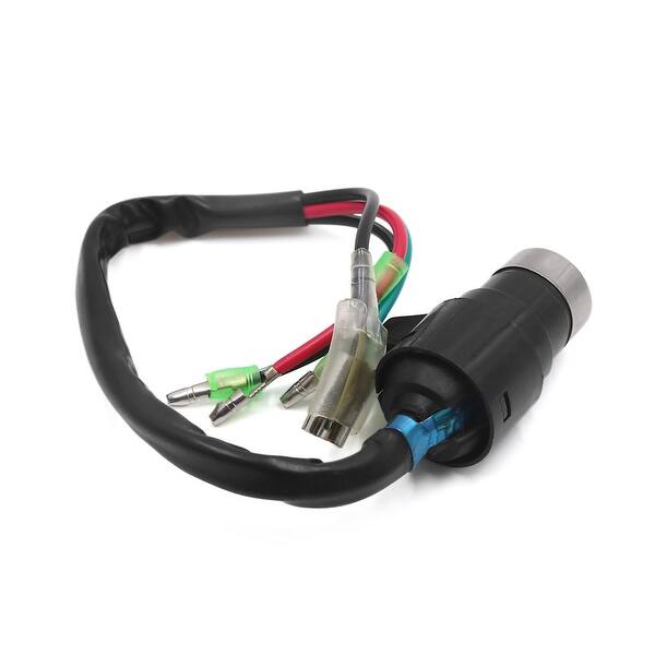Shop Black 12v 4 Wires Motorcycle Ignition Switch Lock W 2