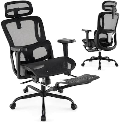 Costway Ergonomic Office Chair with Rotating Headrest & Adjustable - See Details