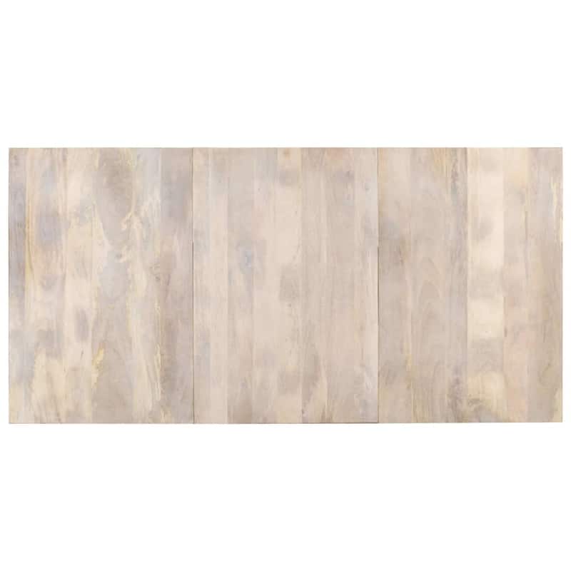 vidaXL Dining Table Kitchen Table Dining Room Dinner Table Solid Mango Wood - 70.9"x35.4"x29.9"