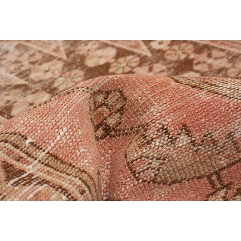 ECARPETGALLERY Hand-knotted Antalya Vintage Copper Wool Rug - 3'5 x 5'11