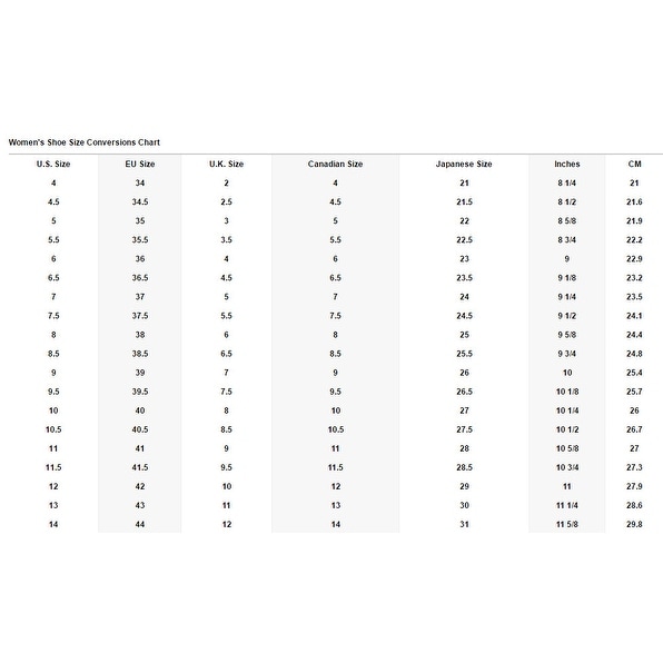 size 7w womens shoes