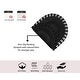 preview thumbnail 59 of 58, Hampton Crochet Bathmat 100% Cotton Non-Slip Bathroom Rug Set, Machine Washable Bath Rug, 5 Piece Bath Mat Set with Contour