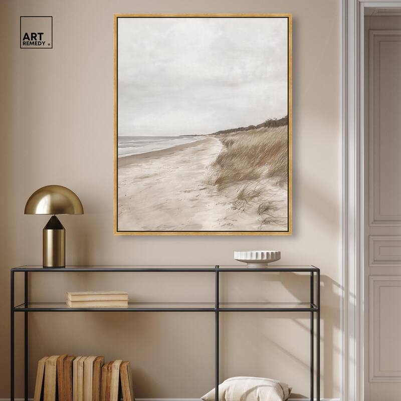 Coastal Calm Canvas by Art Remedy