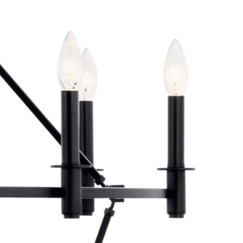 Kichler Lighting Carrick 54.25 in. 18-Light Tiered Chandelier