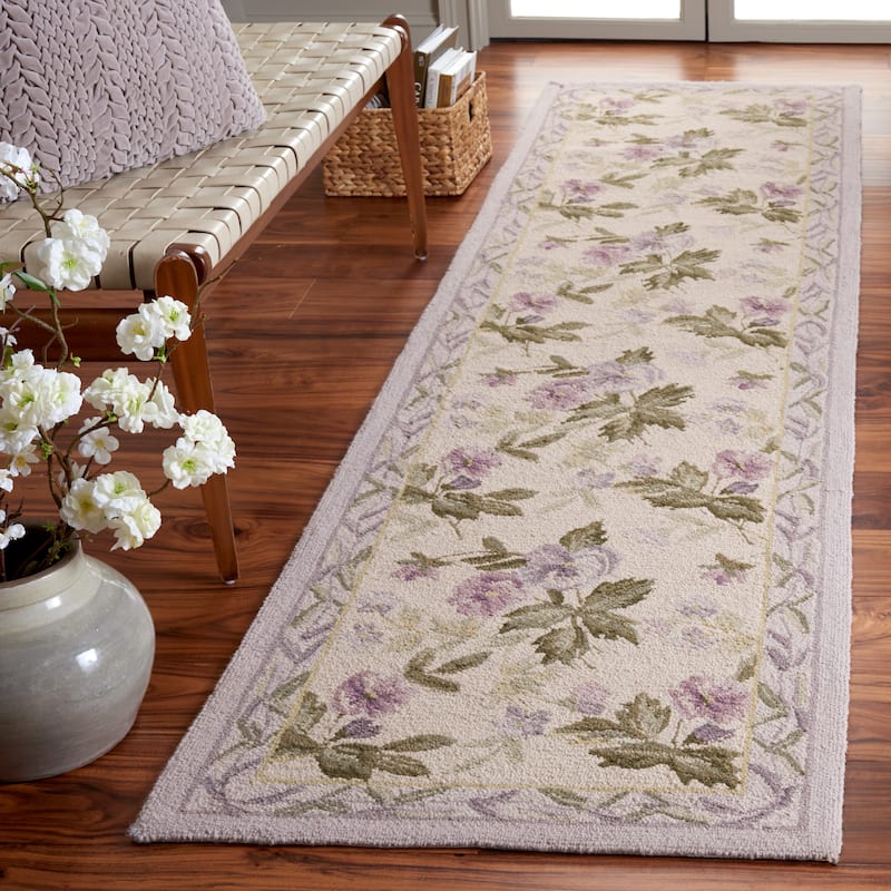 SAFAVIEH Handmade Chelsea Gunna French Country Wool Rug