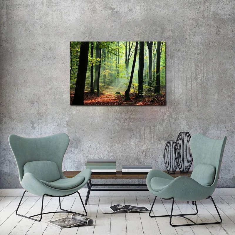 Nature Wall Art Forest Art Canvas