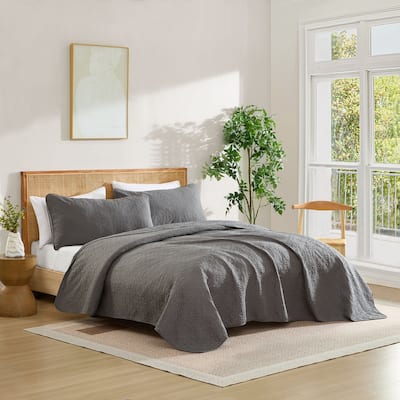 HLC.ME Lorenzo - 3 Piece Size Quilt Set, Lightweight Bedspread Coverlet Set.