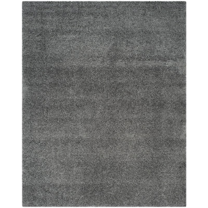 SAFAVIEH Laguna Shag Verdiana Solid Color 2-inch Thick Rug.