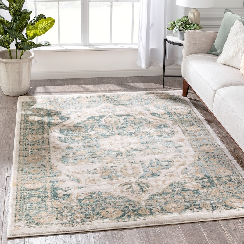 Well Woven Kensington Maxwell Vintage Persian Oriental Area Rug