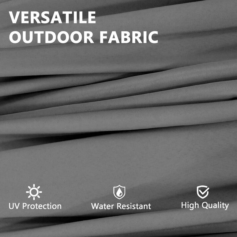 Ainfox 13Ft Large Outdoor Patio Umbrella with Crank