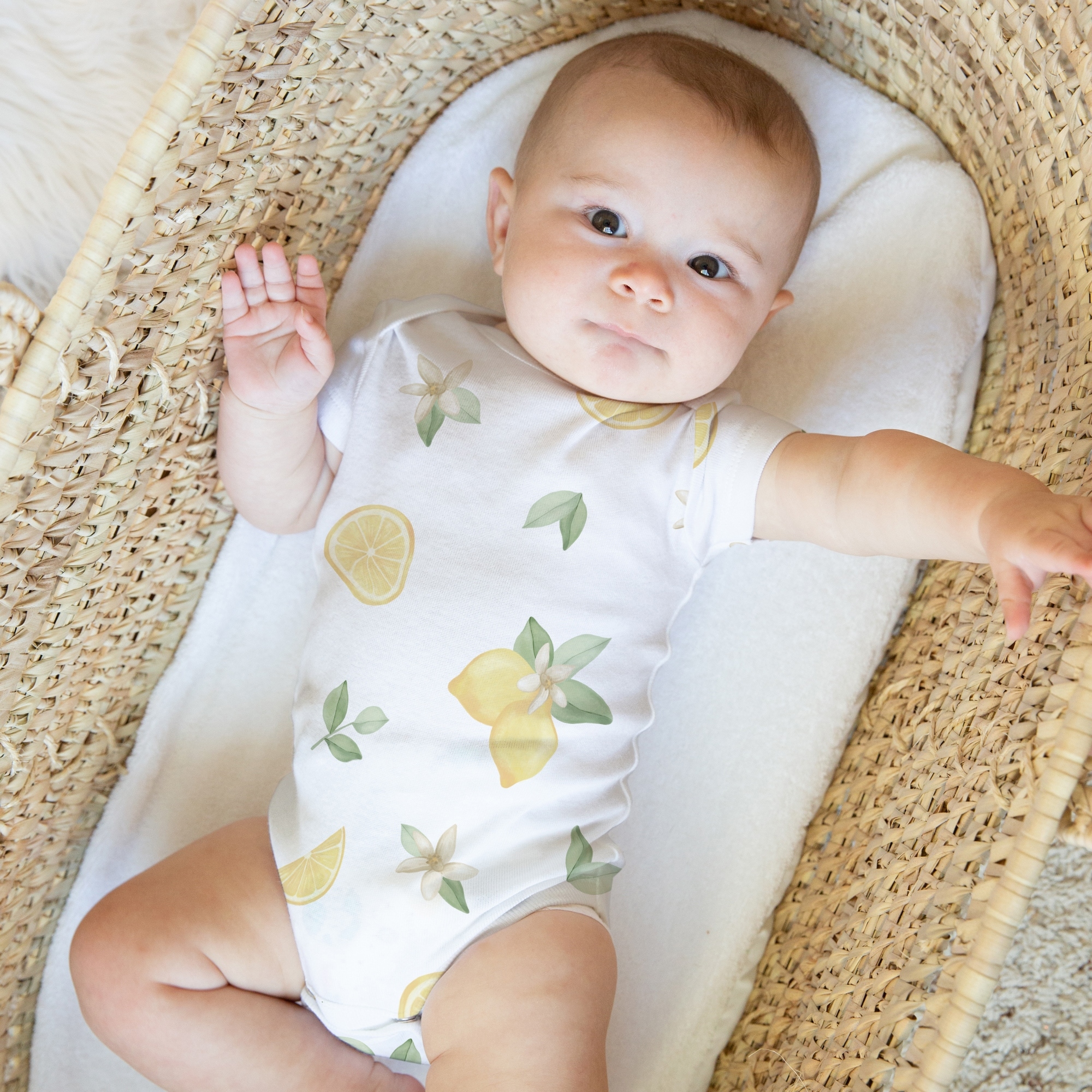 Baby Clothes Lemon Onesie Baby Baby Lemon Outfit