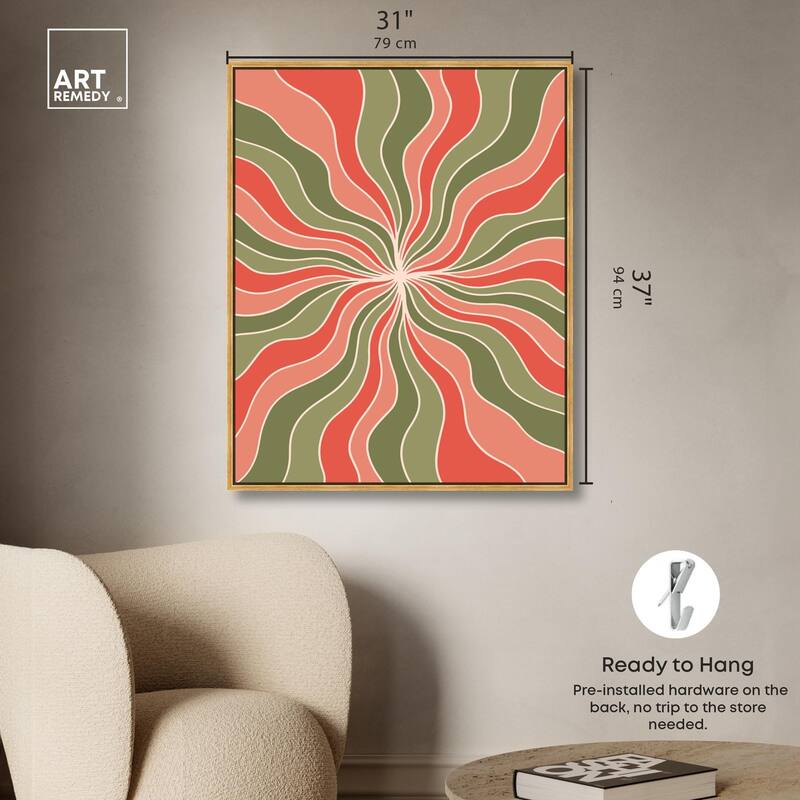 Carnaval Retro II Canvas by Art Remedy