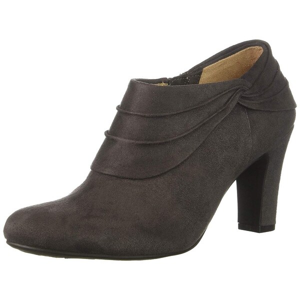 LifeStride Womens corie Suede Almond