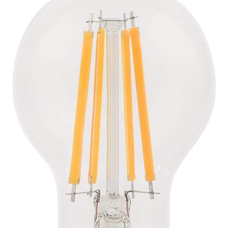 Westinghouse Lighting 8-Watt (75-Watt Equivalent) Clear A19 Dimmable Filament LED Light Bulb, Medium Base - 6-Pack