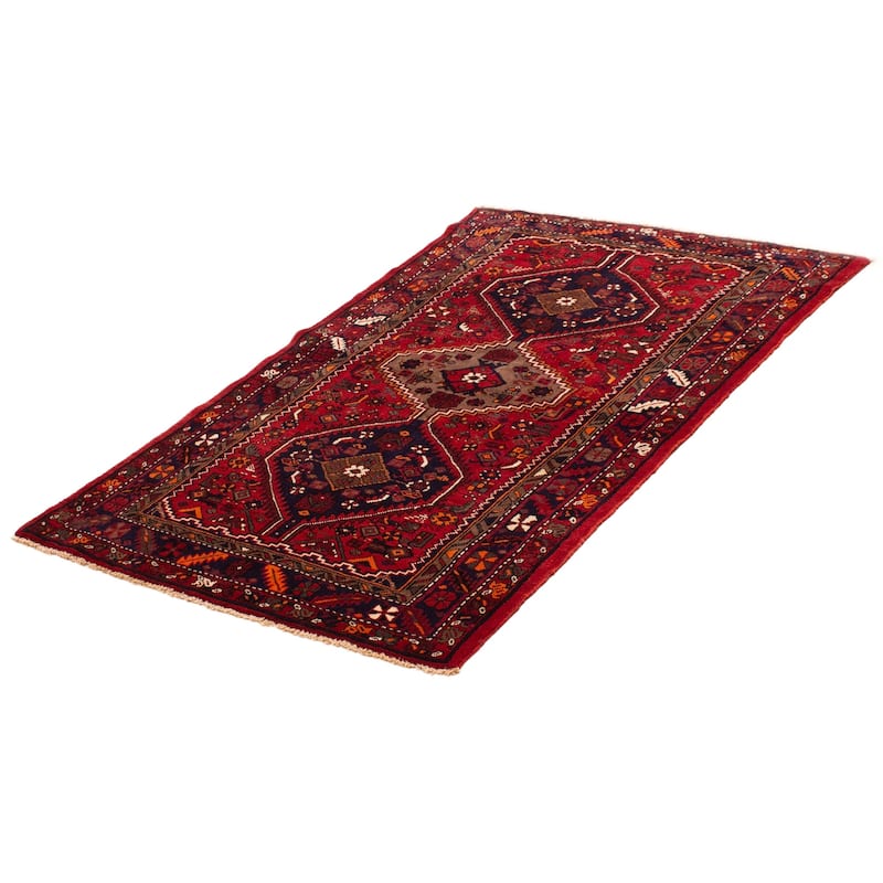 ECARPETGALLERY Hand-knotted Anadol Red Wool Rug - 4'7 x 6'11